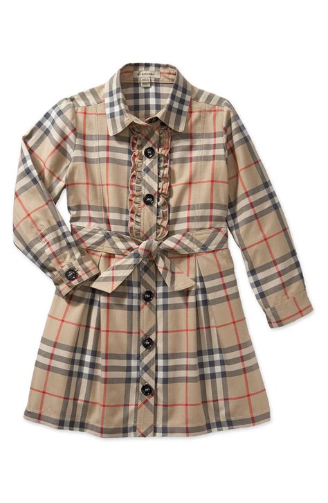 burberry inspired dress toddler|nordstrom baby girl Burberry dresses.